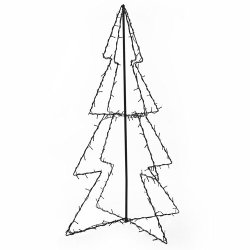Christmas Cone Tree 160 LEDs Indoor Outdoor 78x120cm - Image 2