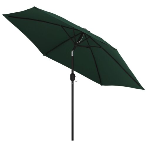 Parasol Green 3m Steel Pole - Image 3