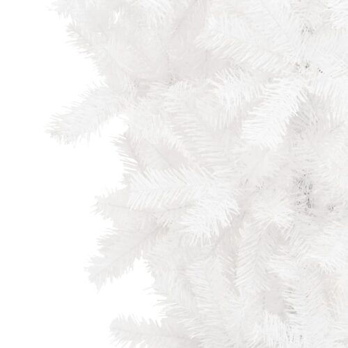 Upside-down Artificial Christmas Tree with Stand White 120cm - Image 3