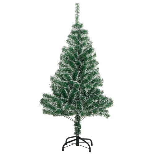 Artificial Christmas Tree with Flocked Snow Green 150cm - Image 2