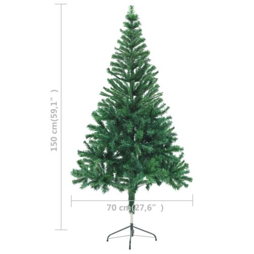 Artificial Christmas Tree with Stand 150cm 380 Branches - Image 7
