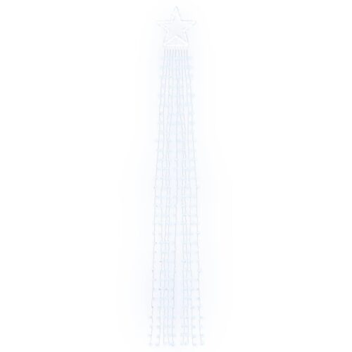 Christmas Tree Light 320 LEDs Cold White 375cm - Image 4