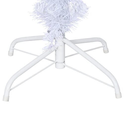 Upside-down Artificial Christmas Tree with Stand White 150cm - Image 5