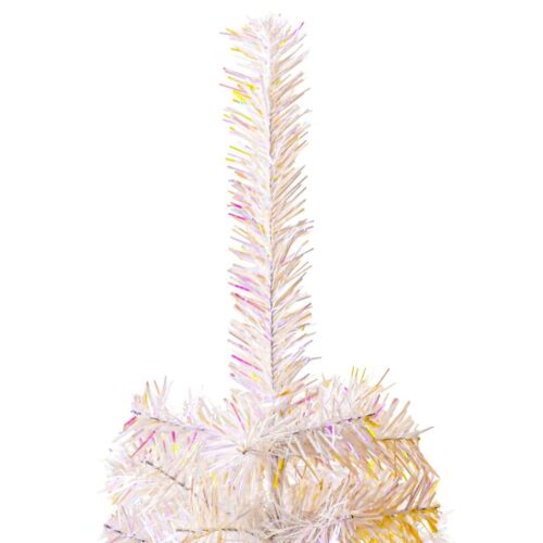 Artificial Christmas Tree with Iridescent Tips White 150cm PVC - Image 4