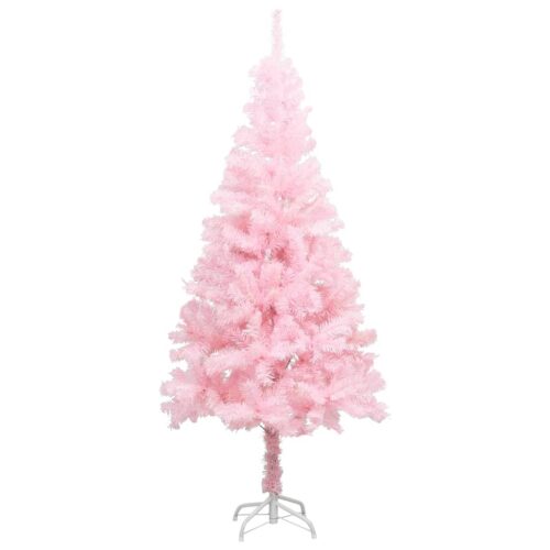 Artificial Christmas Tree with Stand Pink 150cm PVC