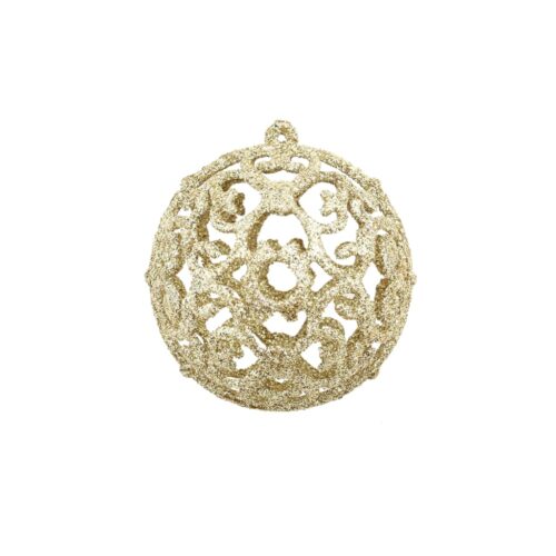 100-Piece Christmas Ball Set 3/4/6cm Gold - Image 3