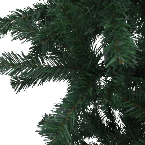 Upside-down Artificial Christmas Tree with Stand Green 150cm - Image 3