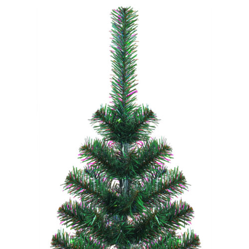 Artificial Christmas Tree with Iridescent Tips Green 150cm PVC - Image 3