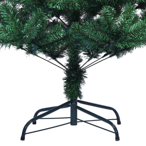 Artificial Christmas Tree with Iridescent Tips Green 150cm PVC - Image 6