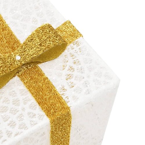 Lighted Christmas Boxes 3pcs 64 LEDs Warm White - Image 11