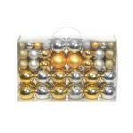 Christmas Balls 100pcs Silver/Gold