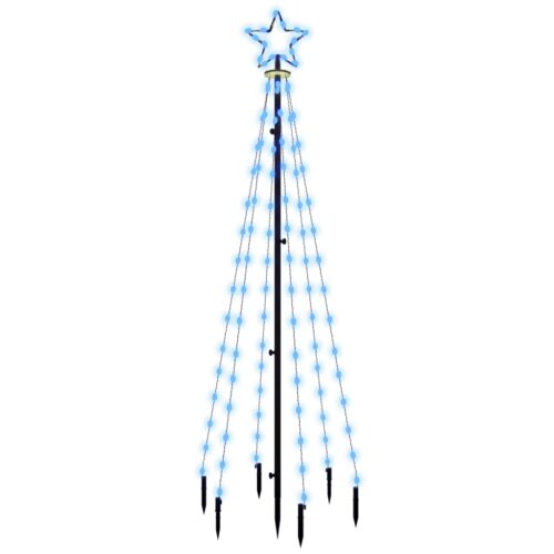 Christmas Tree with Spike Blue 108 LEDs 180cm - Image 2