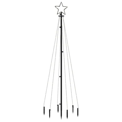 Christmas Tree with Spike Blue 108 LEDs 180cm - Image 3