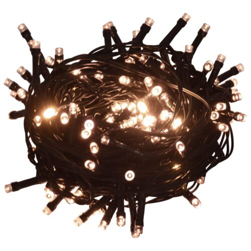 Light String with 400 LEDs 40m 8 Light Effects Warm White - Image 2