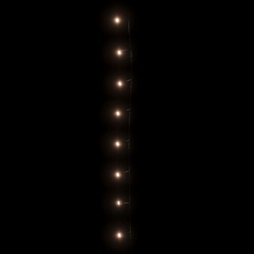 Light String with 400 LEDs 40m 8 Light Effects Warm White - Image 4