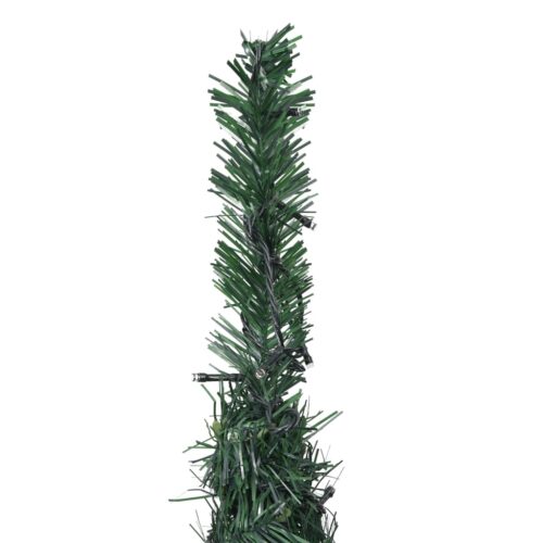 Pop-up String Artificial Pre-lit Christmas Tree Green 180cm - Image 4