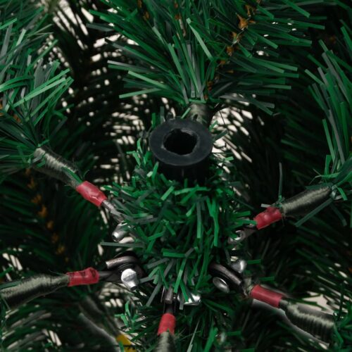 Artificial Hinged Christmas Tree with Cones Berries 150cm - Image 7