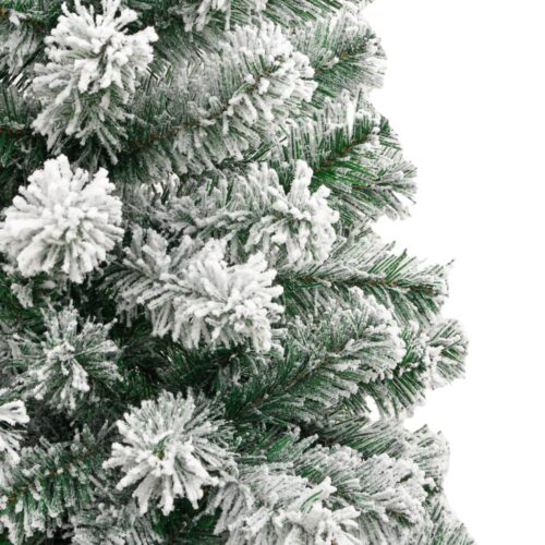 Artificial Hinged Christmas Tree with Flocked Snow 180cm - Image 5