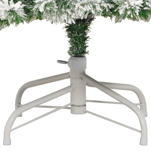 Artificial Hinged Christmas Tree with Flocked Snow 180cm - Image 6