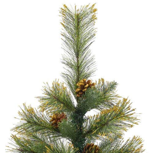 Artificial Hinged Christmas Tree with Cones 120cm - Image 4