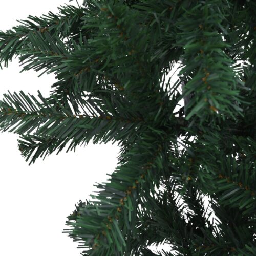 Upside-down Artificial Christmas Tree with Stand Green 240cm - Image 3