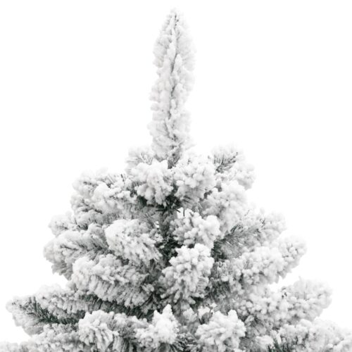 Artificial Hinged Christmas Tree with Flocked Snow 150cm - Image 4