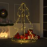 Christmas Cone Tree 200 LEDs Indoor Outdoor 98x150cm