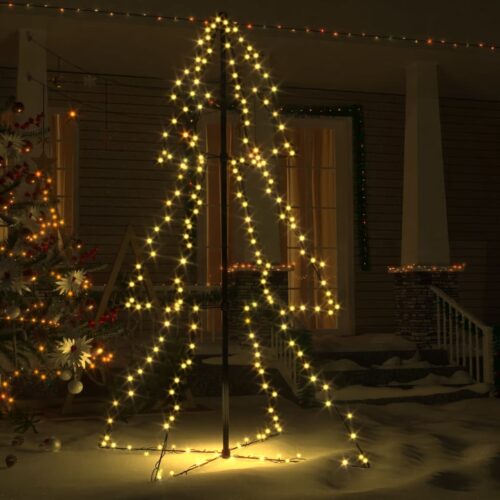 Christmas Cone Tree 200 LEDs Indoor Outdoor 98x150cm - Image 3