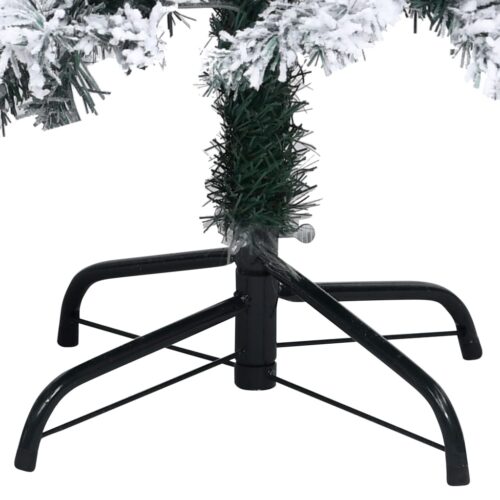 Artificial Christmas Tree with Flocked Snow Green 150m PVC - Image 5
