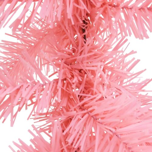 Christmas Garland with LED Lights 20m Pink - Image 5