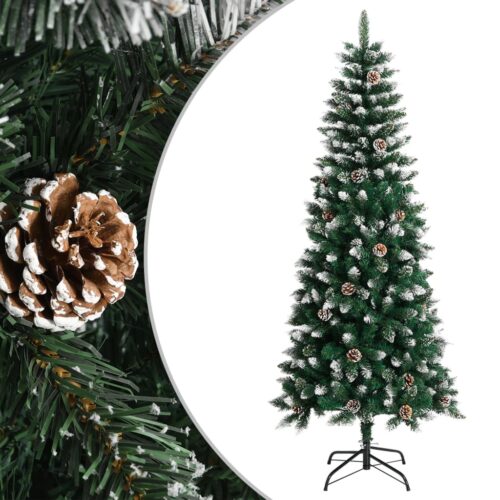 Artificial Christmas Tree with Stand Green 180cm PVC