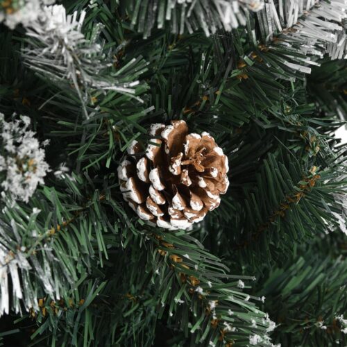 Artificial Christmas Tree with Stand Green 180cm PVC - Image 6