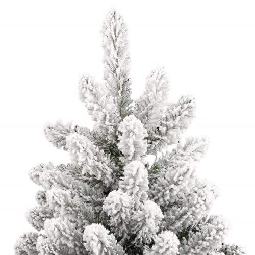 Artificial Hinged Christmas Tree with Flocked Snow 180cm - Image 4