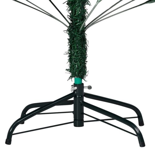 Artificial Christmas Tree with Thick Branches Green 240cm PVC - Image 5