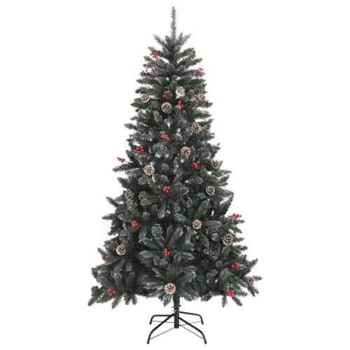 Artificial Christmas Tree with Stand Green 180cm PVC - Image 2