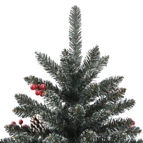 Artificial Christmas Tree with Stand Green 180cm PVC - Image 5