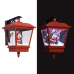 Christmas Wall Lamp with LED Lights Santa Red 40x27x45cm