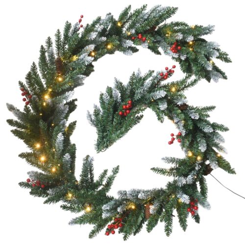 4-Piece Christmas Door Decoration Set PVC - Image 8