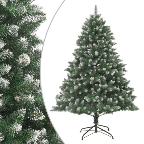 Artificial Christmas Tree with Stand 180cm PVC