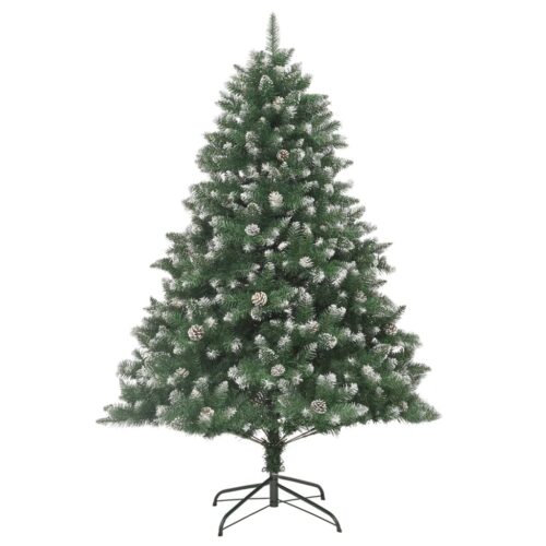 Artificial Christmas Tree with Stand 180cm PVC - Image 2