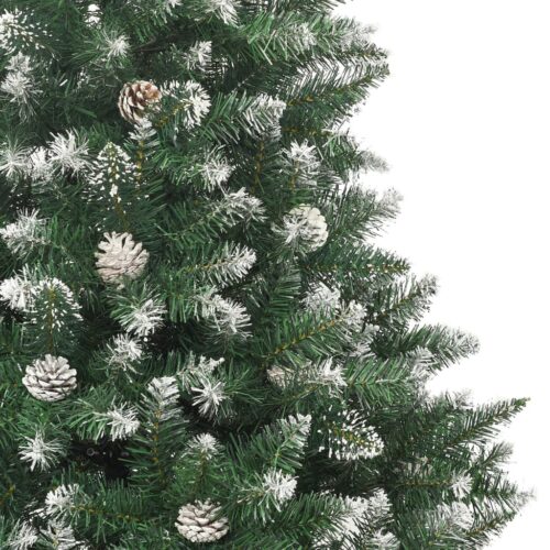 Artificial Christmas Tree with Stand 180cm PVC - Image 5