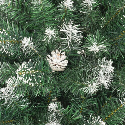 Artificial Christmas Tree with Stand 180cm PVC - Image 6