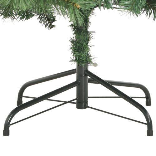 Artificial Hinged Christmas Tree with Cones Berries 180cm - Image 6