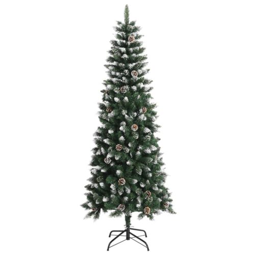Artificial Christmas Tree with Stand Green 210cm PVC - Image 2