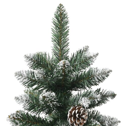 Artificial Christmas Tree with Stand Green 210cm PVC - Image 5