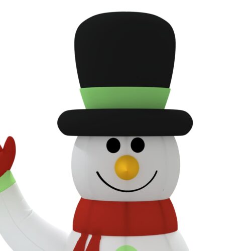 Inflatable Snowman Family with LEDs 360cm - Image 6