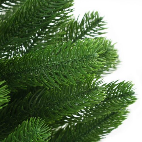 Faux Christmas Tree 210cm Lifelike Needles Green - Image 5