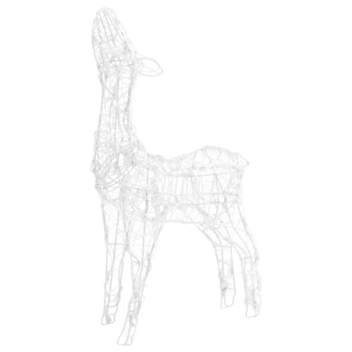 Acrylic Reindeer Family Christmas Decoration 300 LED Cold White - Image 7