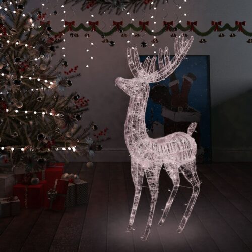 XXL Acrylic Christmas Reindeer 250 LED 180cm Warm White