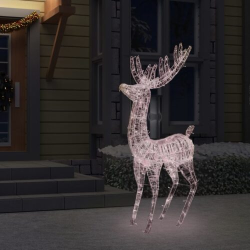 XXL Acrylic Christmas Reindeer 250 LED 180cm Warm White - Image 3